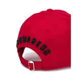 DSQUARED2 ICON Baseball Cap, Red-OZNICO