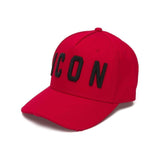 DSQUARED2 ICON Baseball Cap, Red-OZNICO