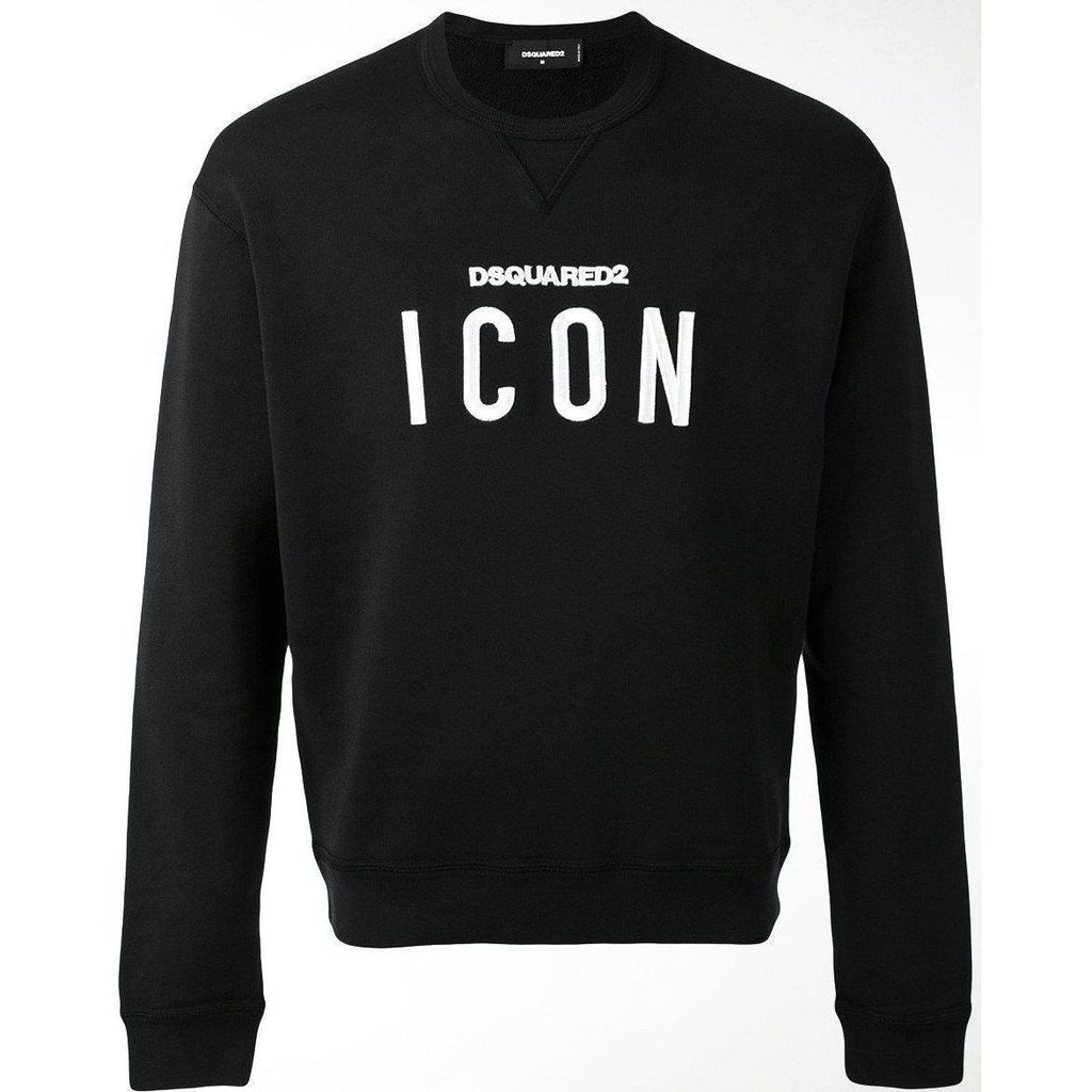 DSQUARED2 'ICON' Crewneck, Black – OZNICO