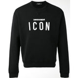 DSQUARED2 'ICON' Crewneck, Black-OZNICO