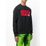 DSQUARED2 Icon Print Sweatshirt, Black-OZNICO