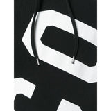 DSQUARED2 Icon Printed Hoodie, Black-OZNICO