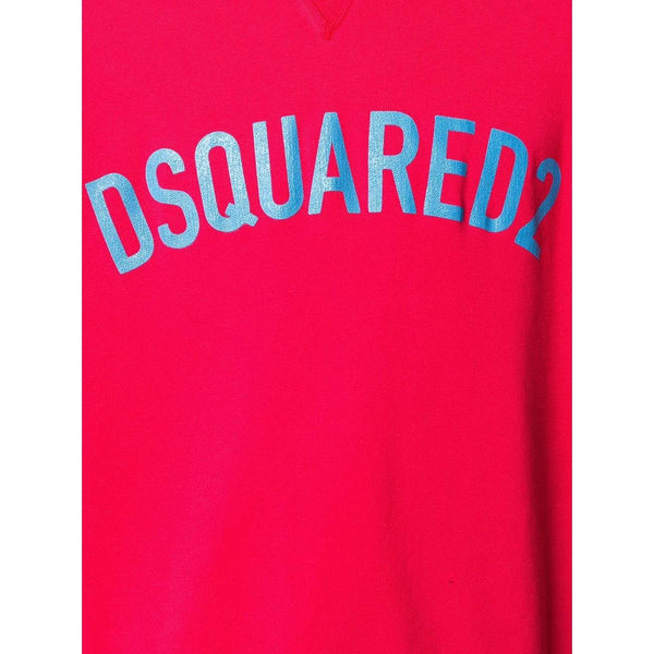 DSQUARED2 Logo Print Hoodie, Raspberry Pink-OZNICO