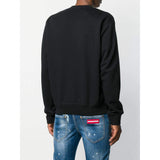 DSQUARED2 Logo Print Sweatshirt, Black-OZNICO