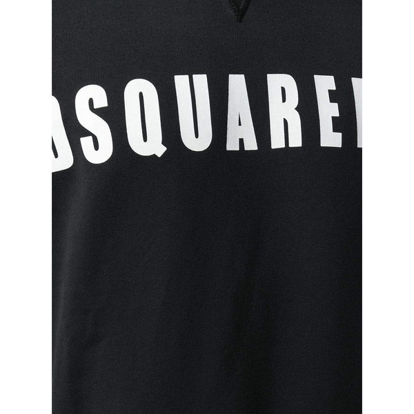 DSQUARED2 Logo Sweatshirt, Black-OZNICO