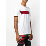 DSQUARED2 Logo T-shirt, White-OZNICO