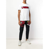 DSQUARED2 Logo T-shirt, White-OZNICO