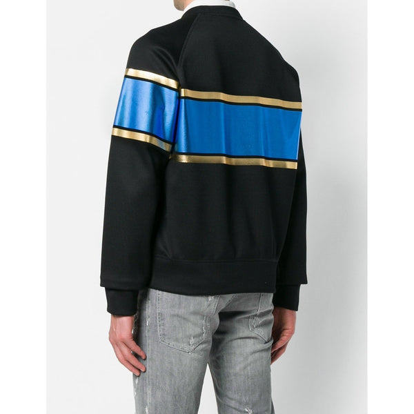 DSQUARED2 Metallic Print Logo Sweatshirt, Black-OZNICO