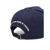 DSQUARED2 Patch Baseball Cap, Navy-OZNICO