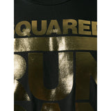 DSQUARED2 Run Dan T-Shirt, Black-OZNICO
