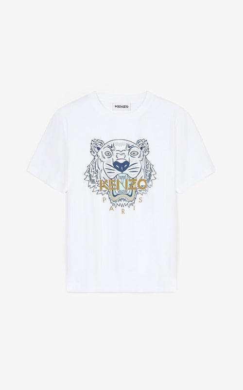 Kenzo Tiger T-Shirt, White