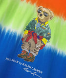 Polo Ralph Lauren Voyager Bear Tie-Dye T-shirt, Blue Multi