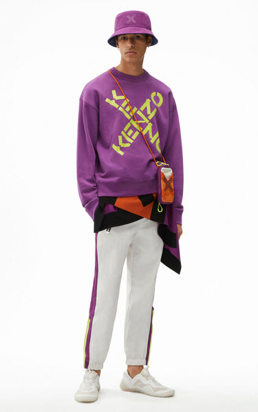 KENZO Sport 'Big X' sweatshirt, Purple