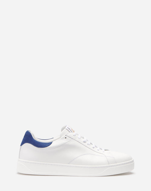 LANVIN DBB0 SNEAKERS, WHITE/BLUE