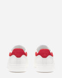 LANVIN DBB0 SNEAKERS, WHITE/RED