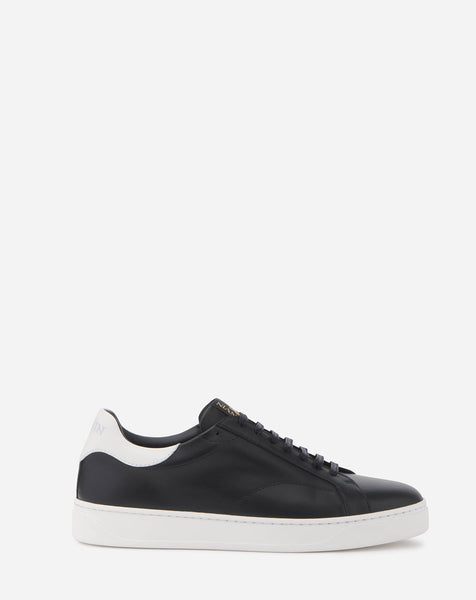 LANVIN DBB0 SNEAKERS, BLACK/WHITE