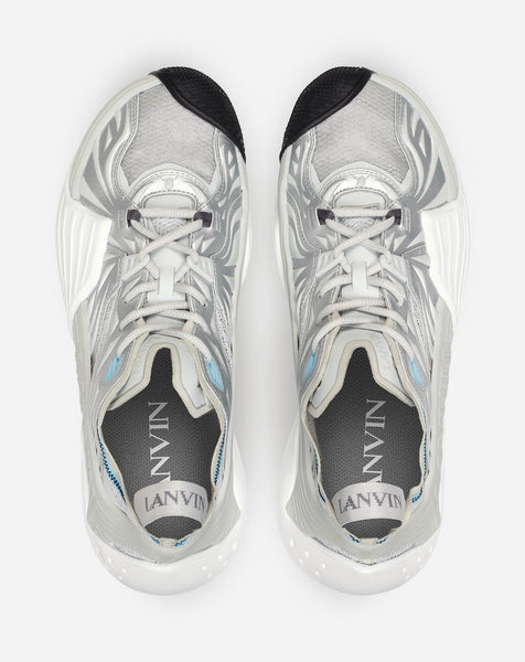 LANVIN FLASH X SNEAKERS, SILVER