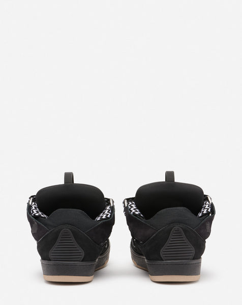 LANVIN CURB SNEAKERS, BLACK