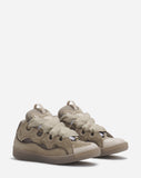 LANVIN CURB SNEAKERS, TAUPE