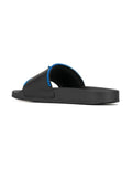 GIUSEPPE ZANOTTI Birel Zip Slides, Black/ Royal-OZNICO