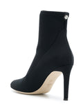 GIUSEPPE ZANOTTI Celeste Stretch Bootie, Black-OZNICO