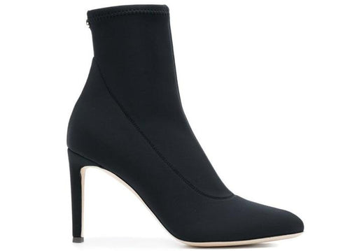 GIUSEPPE ZANOTTI Celeste Stretch Bootie, Black-OZNICO