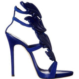 GIUSEPPE ZANOTTI Coline Cruel Wing High Heel Sandals, Setter Blue-OZNICO