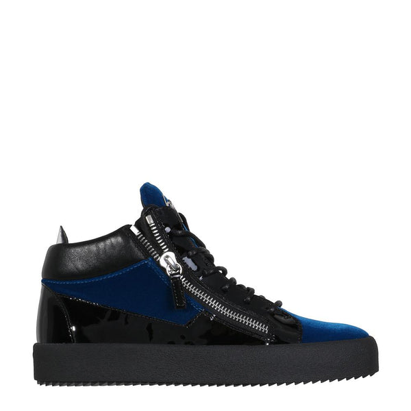 GIUSEPPE ZANOTTI High Top Sneaker, Cobalt-OZNICO