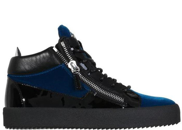 GIUSEPPE ZANOTTI High Top Sneaker, Cobalt-OZNICO