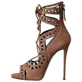 GIUSEPPE ZANOTTI Lazer Cut Coline Sandal, Lepre-OZNICO