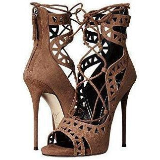 GIUSEPPE ZANOTTI Lazer Cut Coline Sandal, Lepre-OZNICO