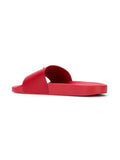 GIUSEPPE ZANOTTI Logo Plaque Slides, Red-OZNICO