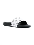 GIUSEPPE ZANOTTI Logo Print Slides, White-OZNICO