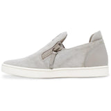 GIUSEPPE ZANOTTI Slip- On Women's Sneaker, Grey-OZNICO