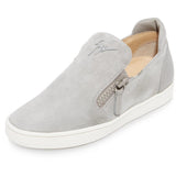 GIUSEPPE ZANOTTI Slip- On Women's Sneaker, Grey-OZNICO