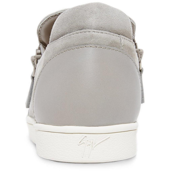 GIUSEPPE ZANOTTI Slip- On Women's Sneaker, Grey-OZNICO