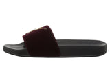 GIUSEPPE ZANOTTI Velvet Logo Slides, Amaranto-OZNICO