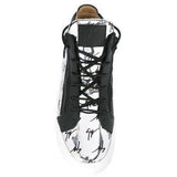 GIUSEPPE ZANOTTI Womens Donna Hi-top, Black-Metallic-OZNICO