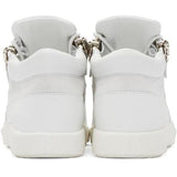 GIUSEPPE ZANOTTI Womens Megatron Sneaker, White-OZNICO