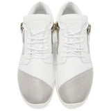 GIUSEPPE ZANOTTI Womens Megatron Sneaker, White-OZNICO