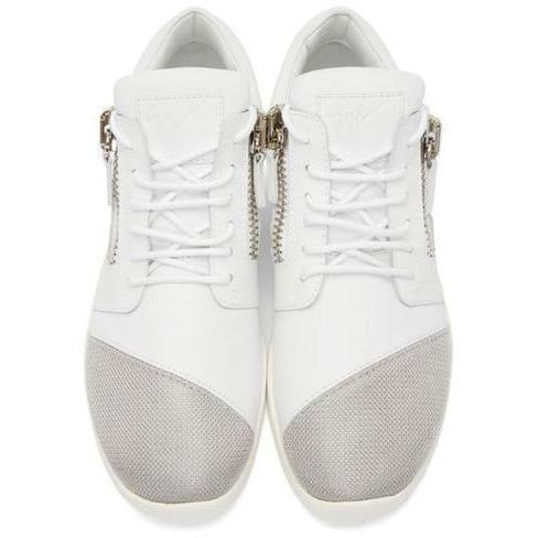 GIUSEPPE ZANOTTI Womens Megatron Sneaker, White-OZNICO