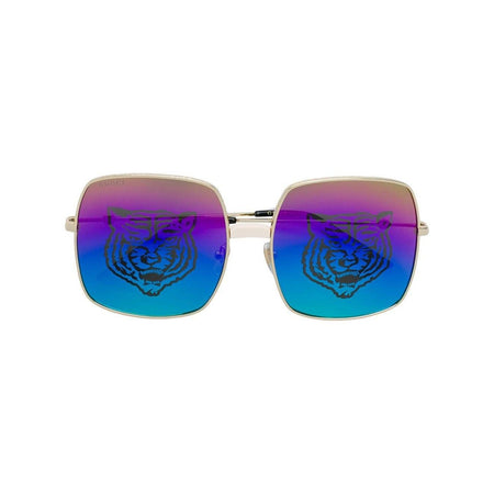 GUCCI Square Frame Sunglasses, Black