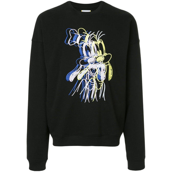 ICEBERG Goofy Sweatshirt, Black-OZNICO