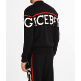 ICEBERG Knit Full Zip Sweater, Classic Blue-OZNICO
