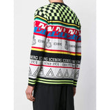 ICEBERG Multi-Knit Sweater, Multi-OZNICO