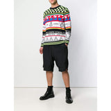 ICEBERG Multi-Knit Sweater, Multi-OZNICO