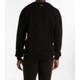 ICEBERG Oversized Knitted Goofy Sweatshirt, Black-OZNICO