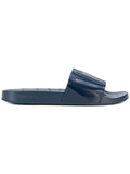 JIMMY CHOO Rey Slides, Navy-OZNICO