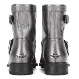 JIMMY CHOO Women's Youth Ankle Boot, Anthracite-OZNICO