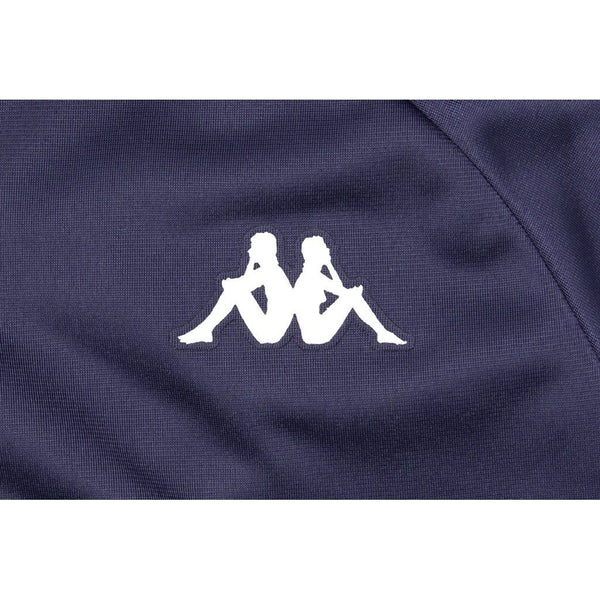 KAPPA 222 Banda Anniston Alternating Track Jacket, Blue/ Black/ White-OZNICO